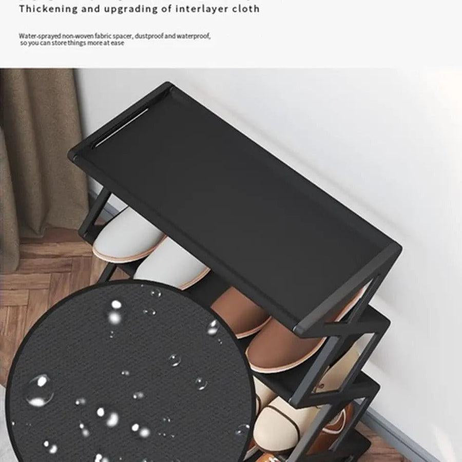 Household Simple Multi 3layer Space saving Xshaped Shoe Rack