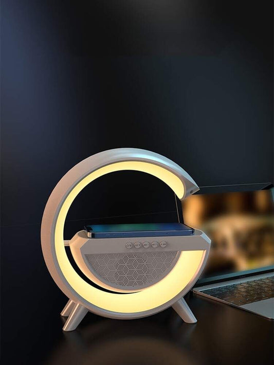 G Lamp Smart Bluetooth Speaker Wireless Fast Charger Station